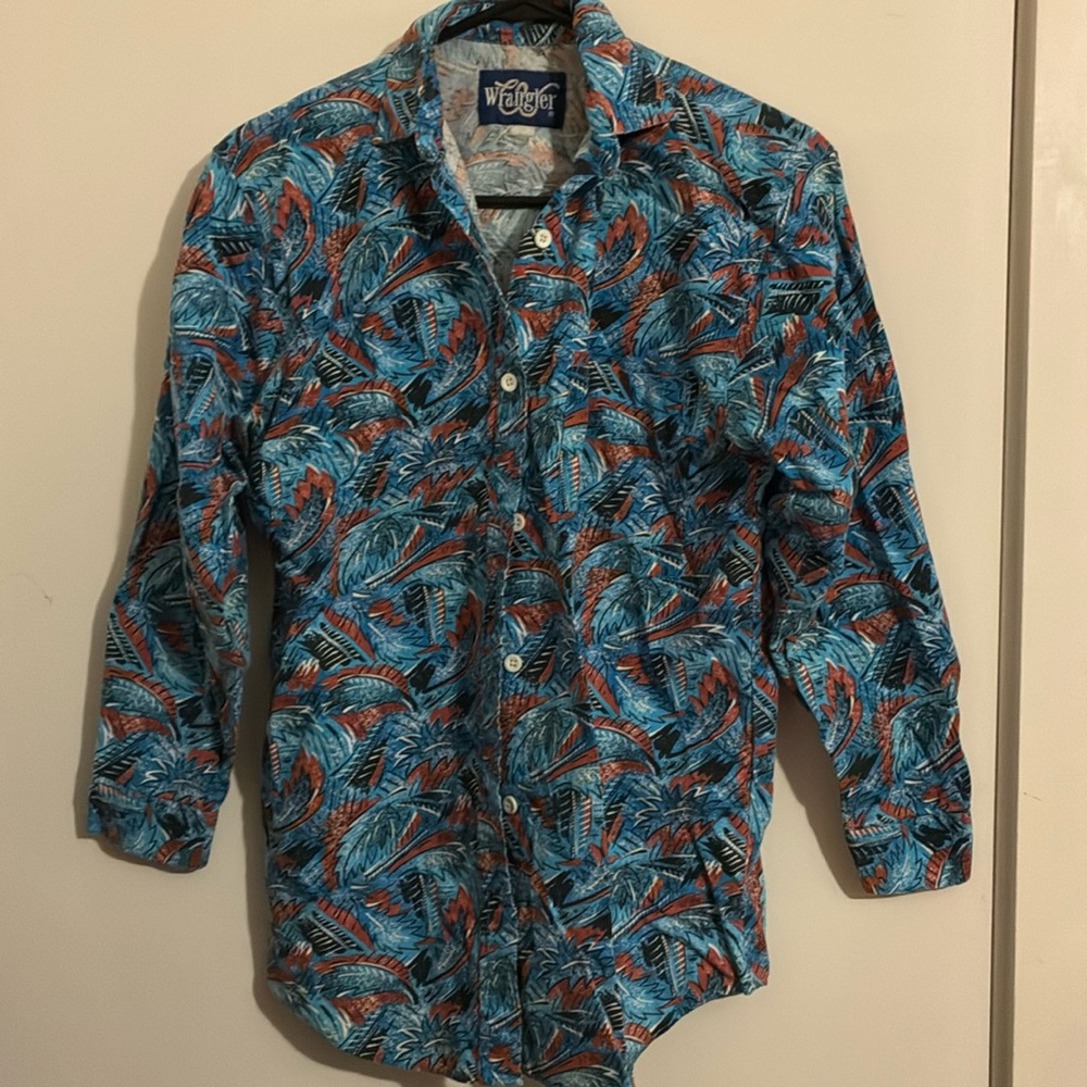 Vintage wrangler button up